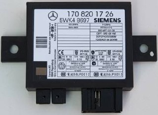 Chrysler Crossfire SKREEM module — a Siemens unit with Mercedes-Benz branding
