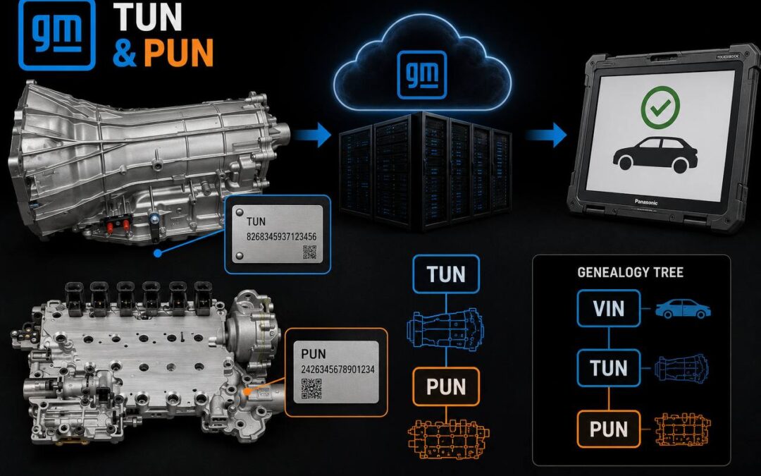 GM 8-Speed Transmission Programming: TUN vs PUN Numbers Explained
